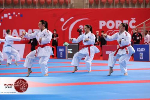 Championnats d’Europe de Karaté à Porec en Croatie